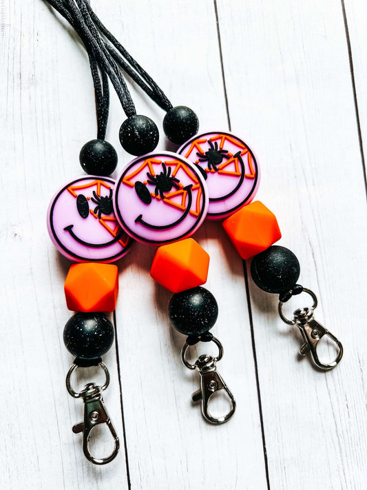 Smiley Spider Lanyard